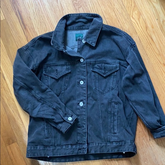 wild fable Jackets & Coats Faded Black Denim Jacket Poshmark